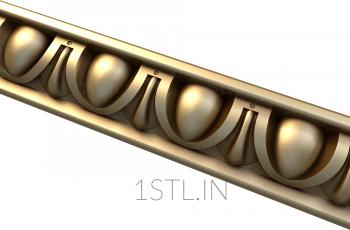 Baguette (BG_0625) 3D model for CNC machine